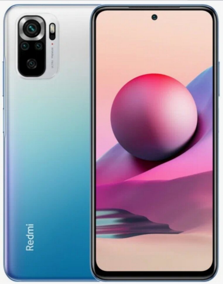 Смартфон Xiaomi Redmi Note 10S NFC 6/64 ГБ RU