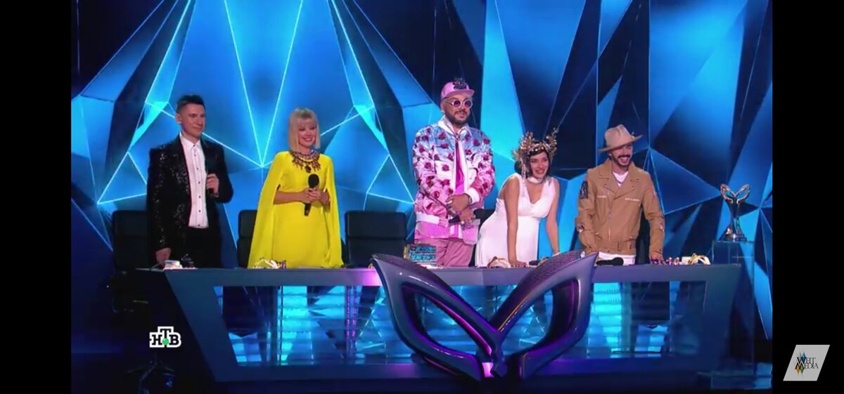 Скриншот кадра шоу "Маска" 3 сезон 11 выпуск.