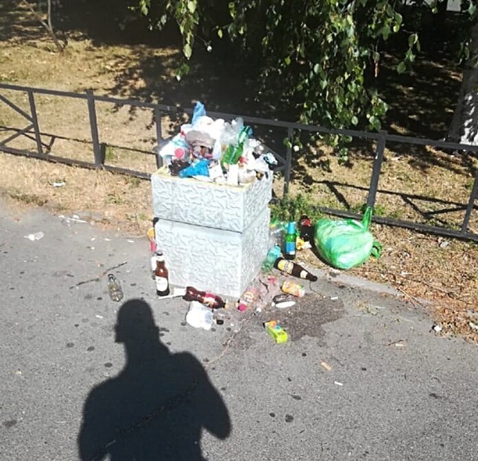 Обычная картина по пути на работу. В выходные просто горка повыше