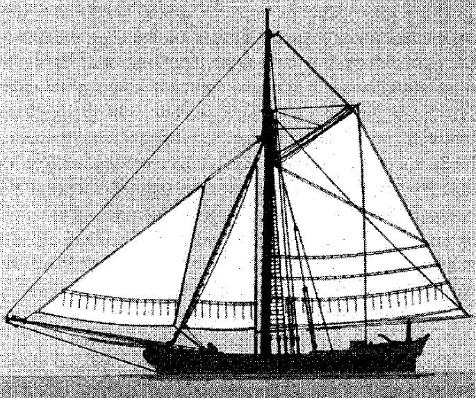 Гафельный шлюп