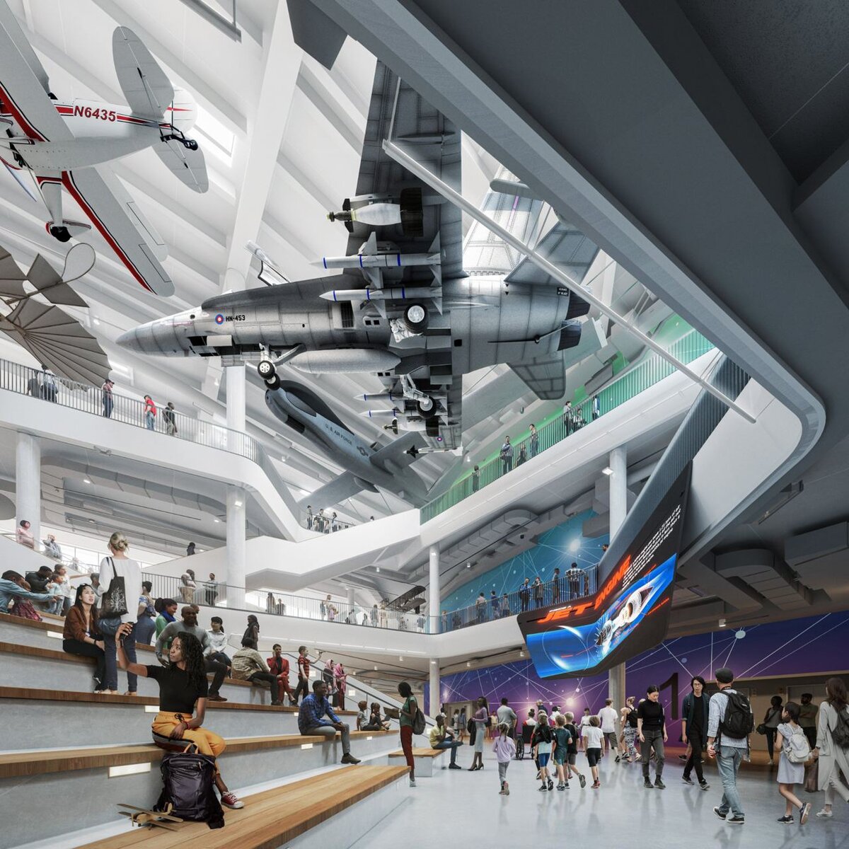 Space shuttle Endeavour | Brick Visual | ZGF Architects | California Science Center