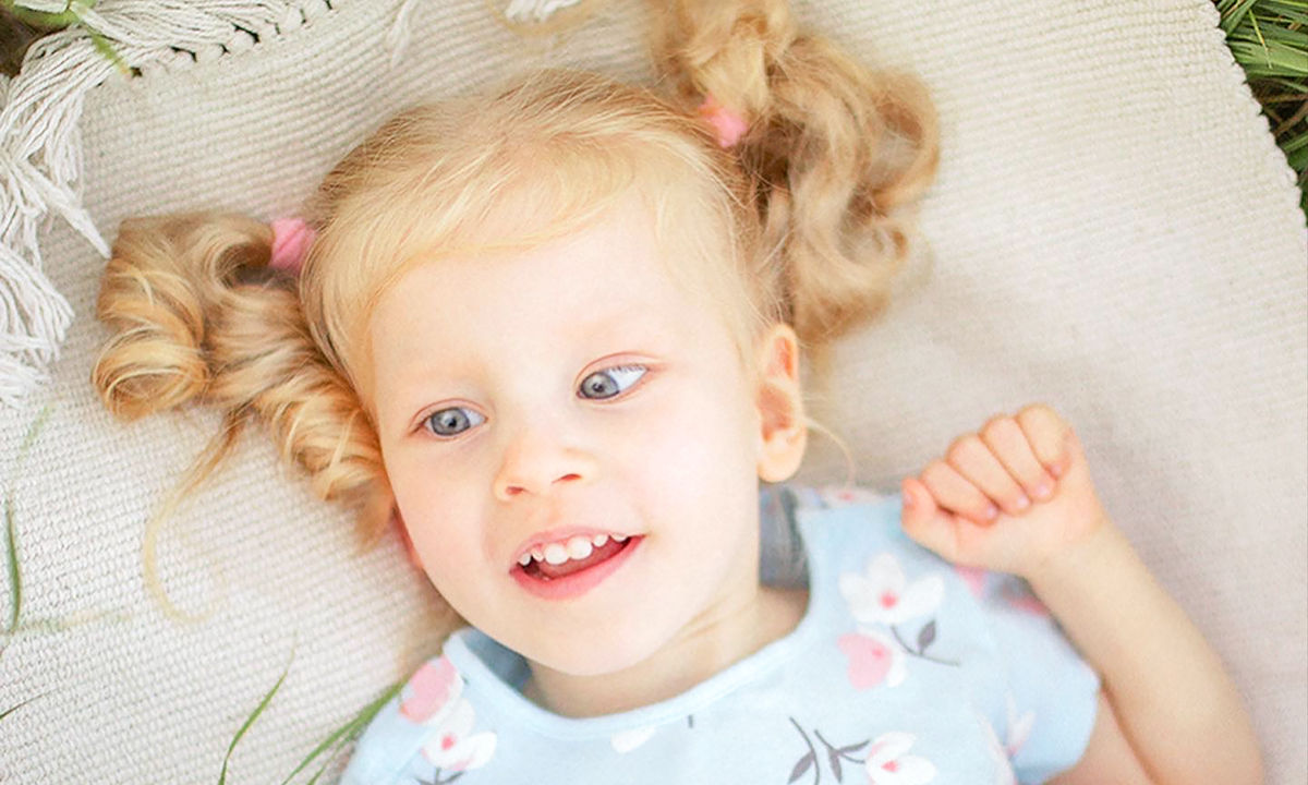 Марьяна Кокарева, маленькая подопечная фонда "Алёша"