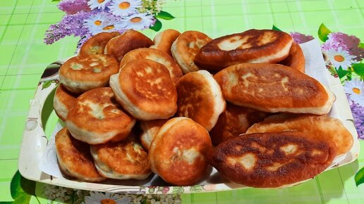 Жареные пирожки с картошкой