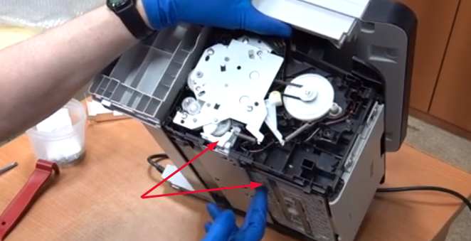 Вид, который будет после скрепления винтом