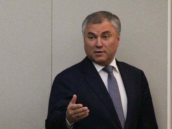     Вячеслав Володин. Наталия Губернаторова