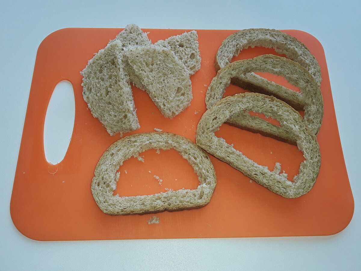 У меня хлеб с отрубями