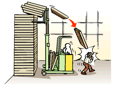 Классические случаи травматизма при работе с поддонами