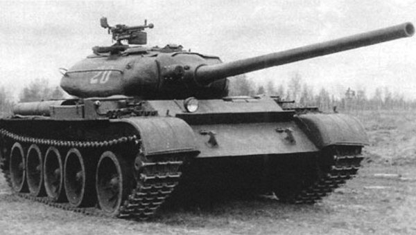 Т-54 образца 1946/47 года с пушкой Д-10Т