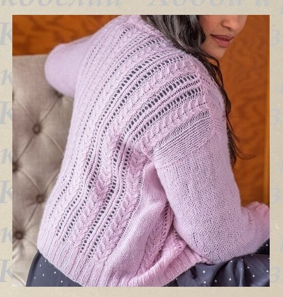 Яркий кардиган. Фото источник: журнал BERROCO.