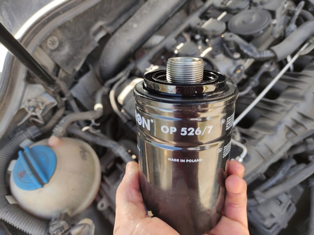 Фильтр Filtron с такой же насадкой