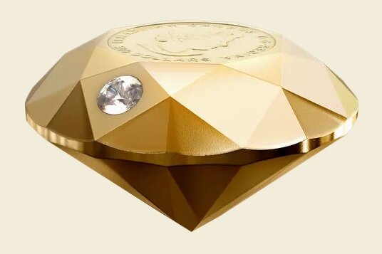 Монета 500 канадских долларов 2022 года. Фото с сайта www.monnaie.ca