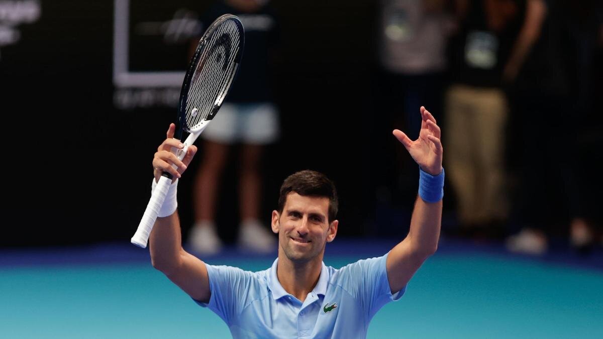    Теннисист Новак Джокович:Nir Keidar/Anadolu Agency via Getty Images