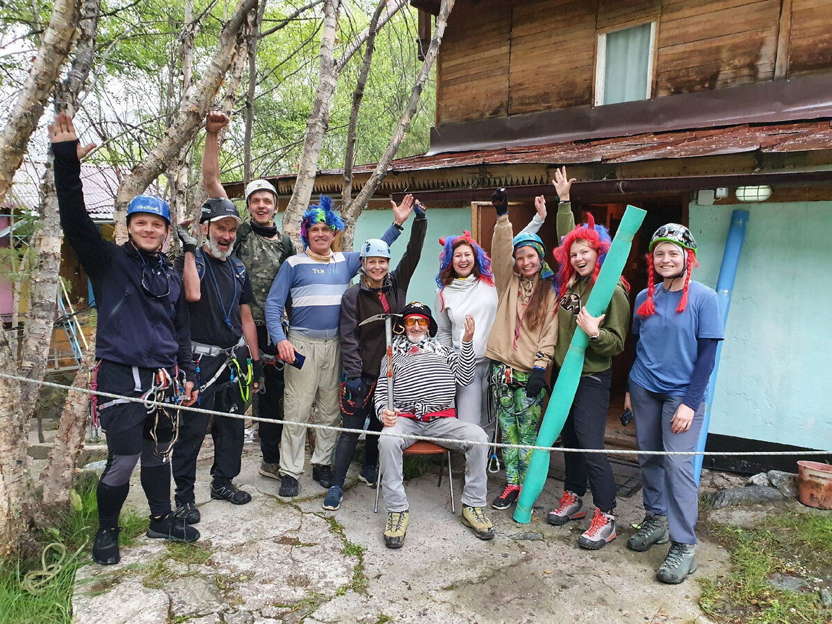 Посвящение в альпинисты!
