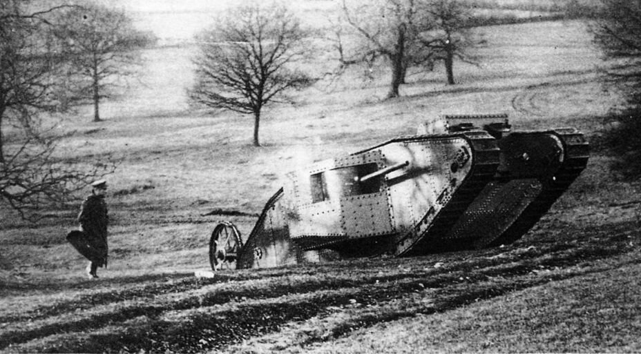 100 лет танкам, Mark I, серийный первенец