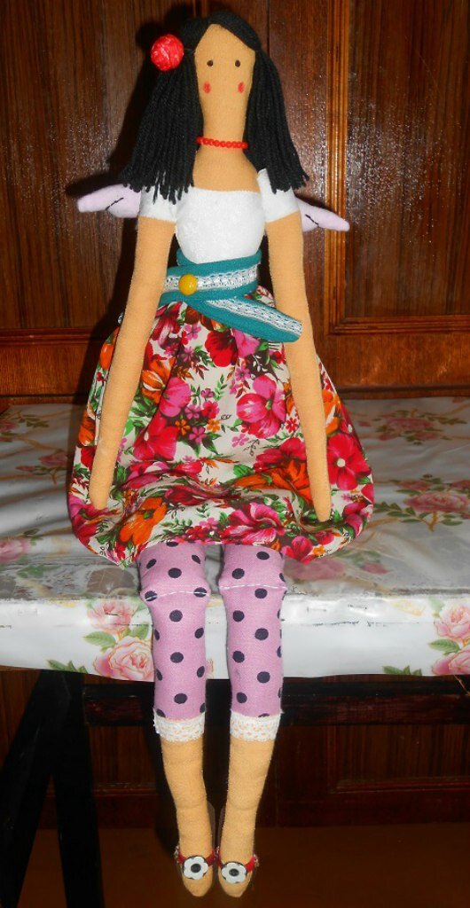 Кукла Тильда с ёлочкой - Интернет магазин кукол - Кукломания