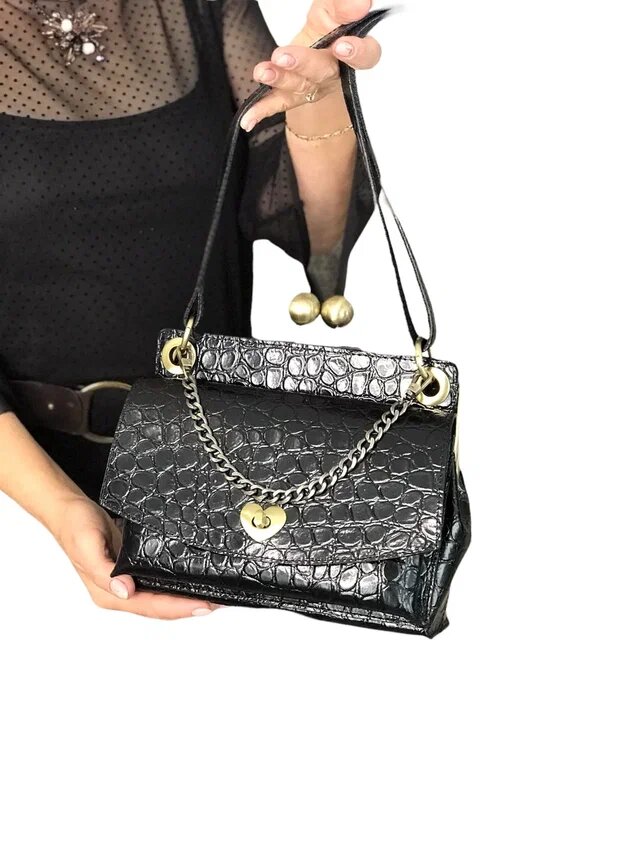 Кожаная сумка "Улла-01". Ателье Ирины Берзиной.