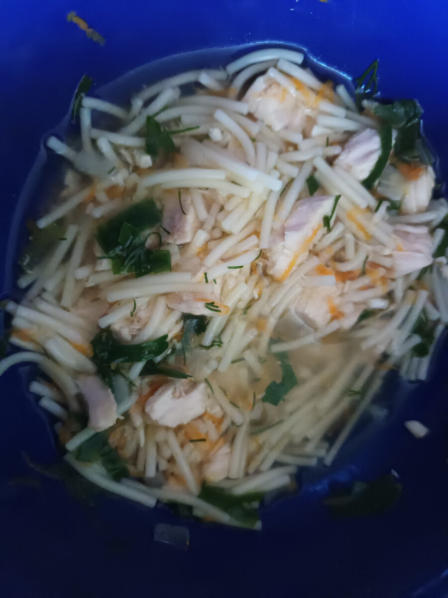 Куриная лапша