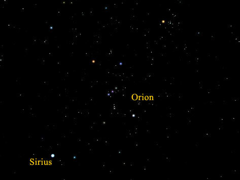 Сириус и Орион 