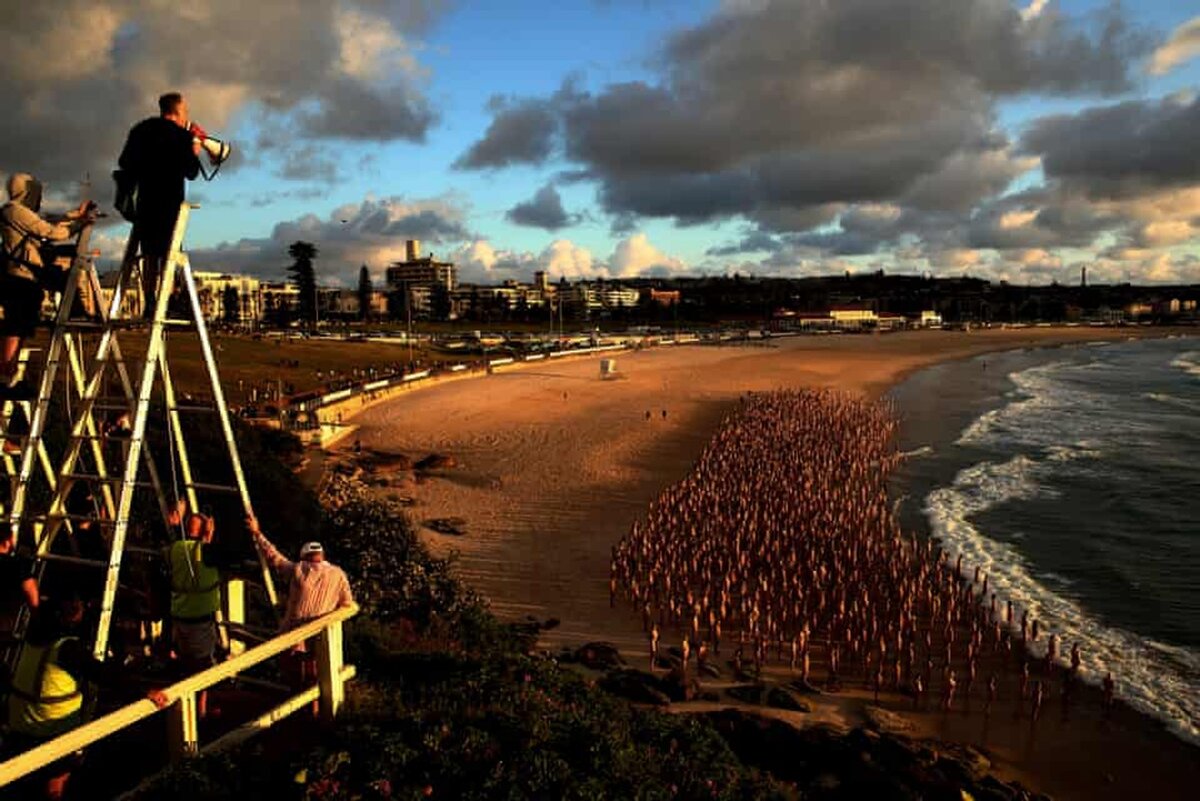 Каток в Сиднее на пляже Bondi Beach
