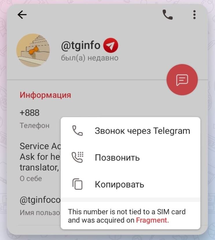    Источник: Telegram Info
