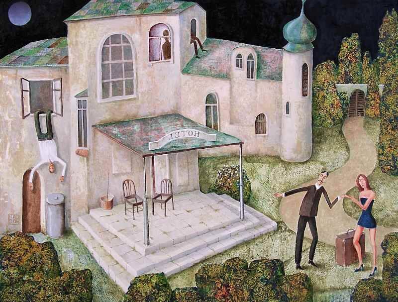 © Виктор Найбор (Wiktor Najbor). Отель на окраине 