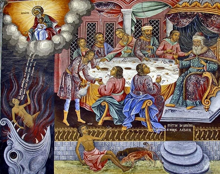 Притча о богаче и нищем Лазаре