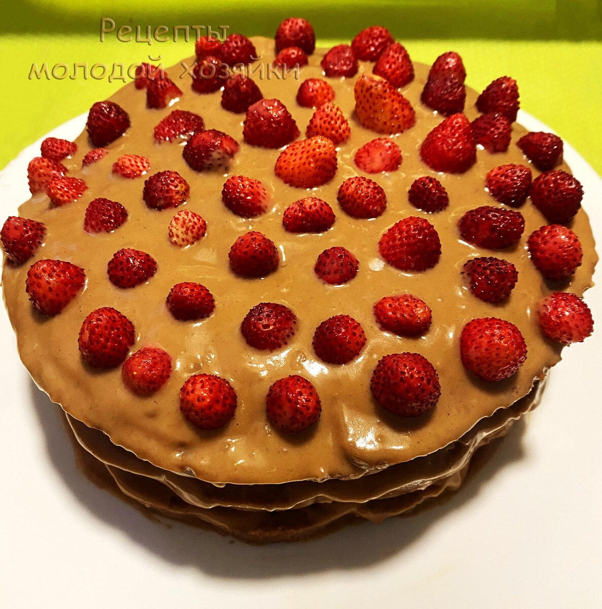 Быстрый торт «Выручалочка», бисквит печём в микроволновке