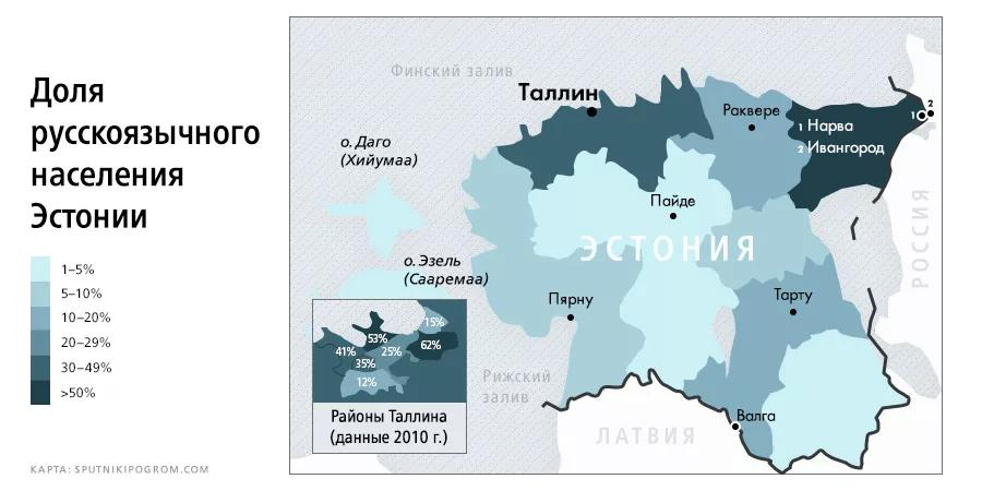 Плотность населения Эстонии. Этническая карта Эстонии. Карта населения Эстонии. Русское население Эстонии карта.