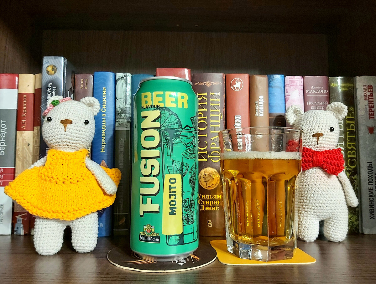 Feldschlösschen Fusion Beer Mojito, фото автора