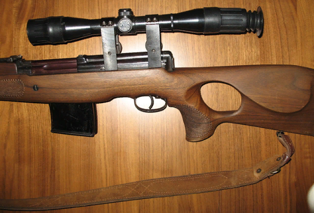 ОСК-88 (СВТ-40) вид слева