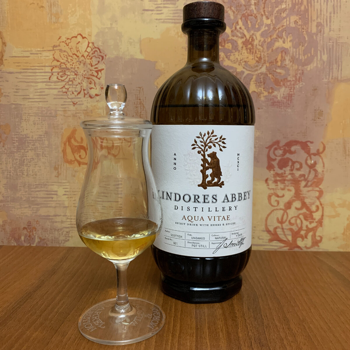 Цвет аквавита Lindores Abbey