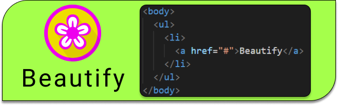 Beautify - плагин для стилизации кода