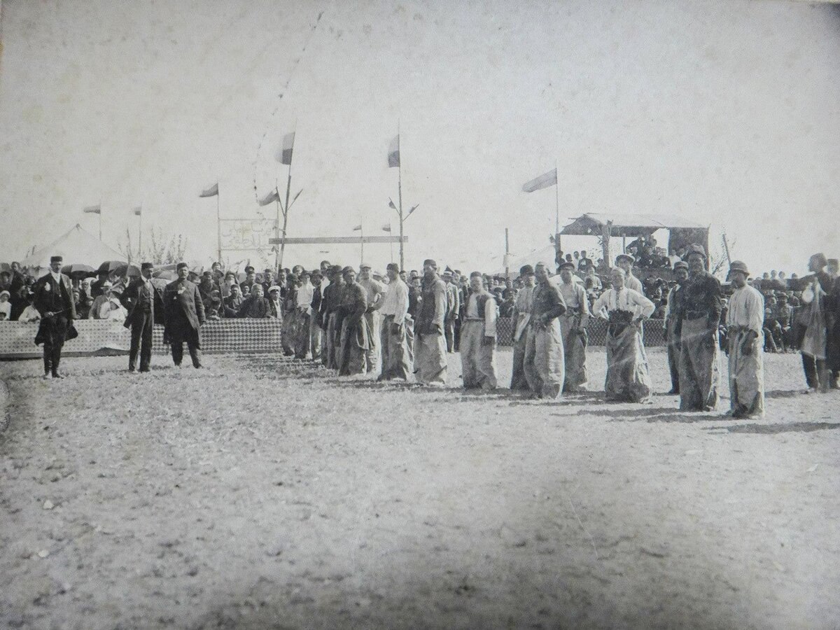 Сабантуй, фото нач. ХХ в.