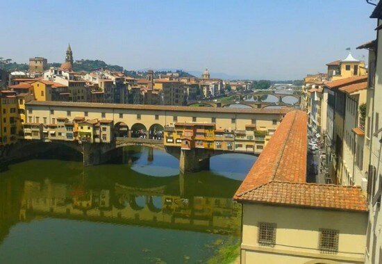 Коридор Вазари. 1565 г. Флоренция