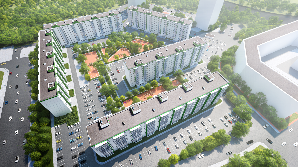 Новый ЖК «Грин Парк» в Сургуте: квартиры уже в продаже 