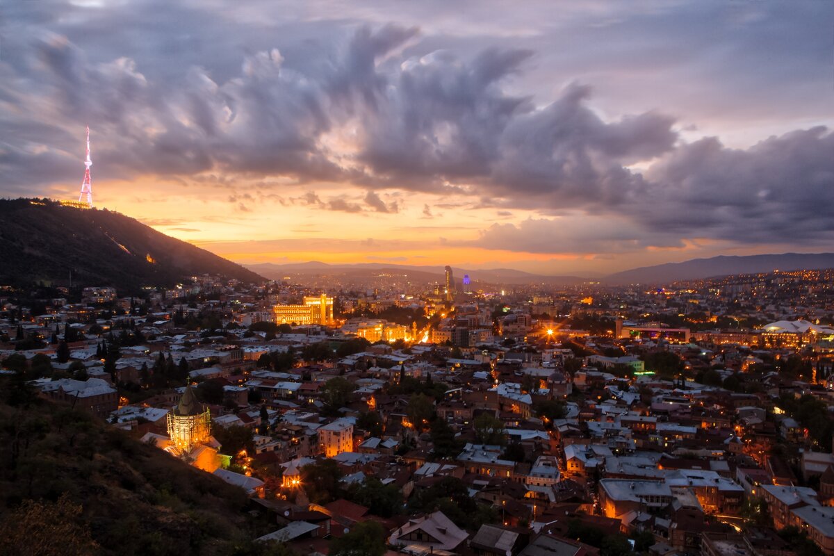 красивые места тбилиси