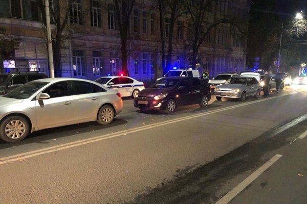 Фото с места ДТП ГИБДД Новочеркасска