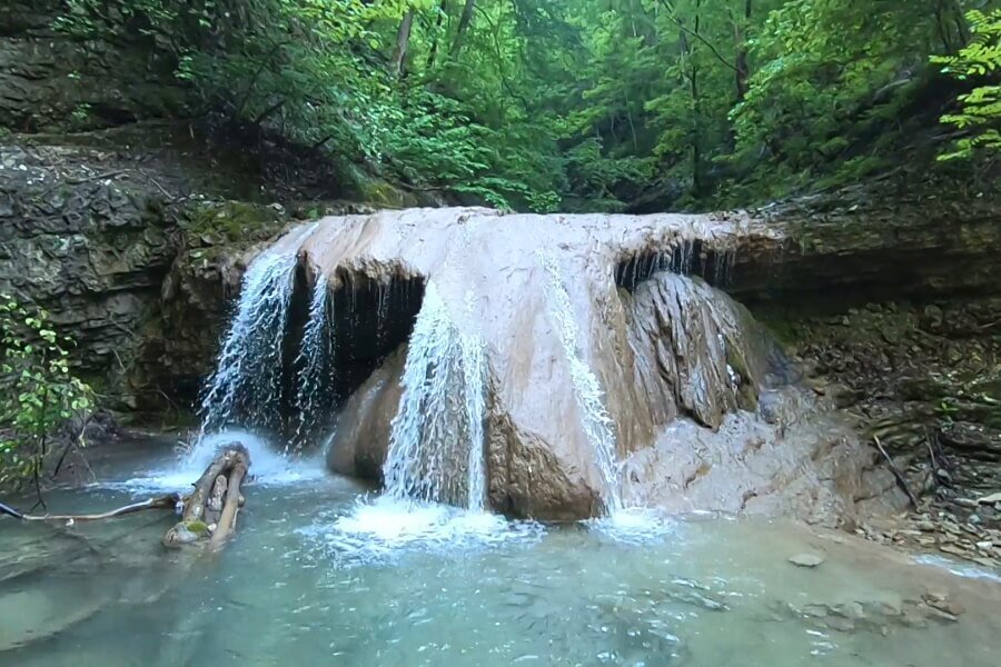 Полковничьи водопады в Джубге маршрут