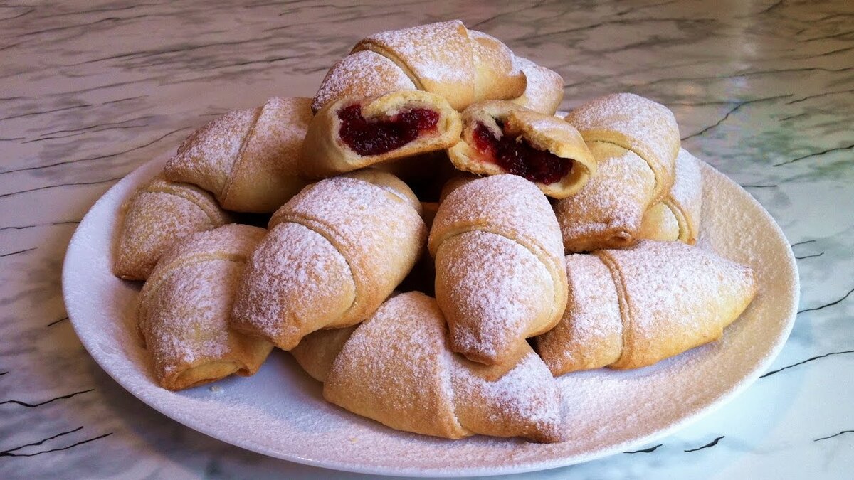 Печенье рогалики