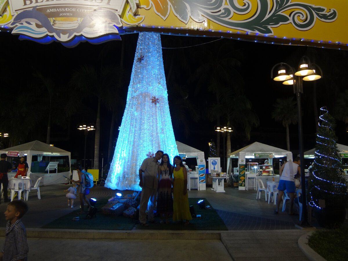 Самые необычные новогодние каникулы и елка - в Тайланде!