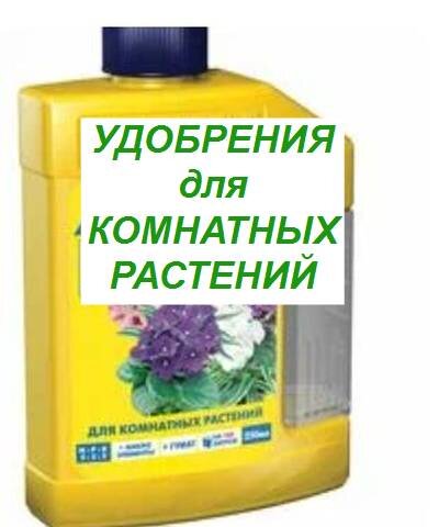 удобрения для роста комнатных растений