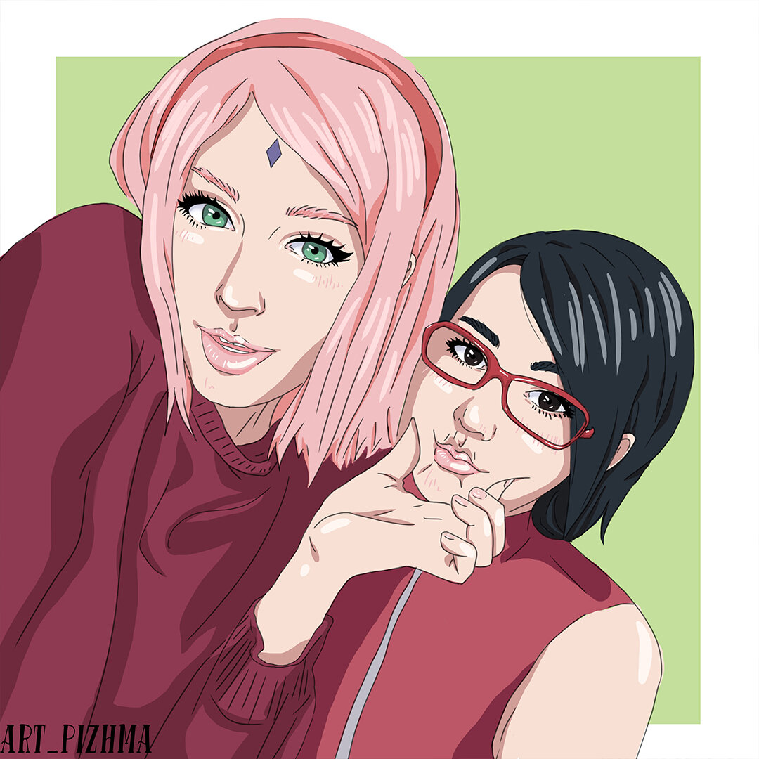 все работы можно посмотреть в моём инстаграм :3