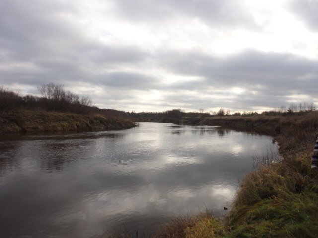 речка в окрестностях города, где любила бродить наша Анечка