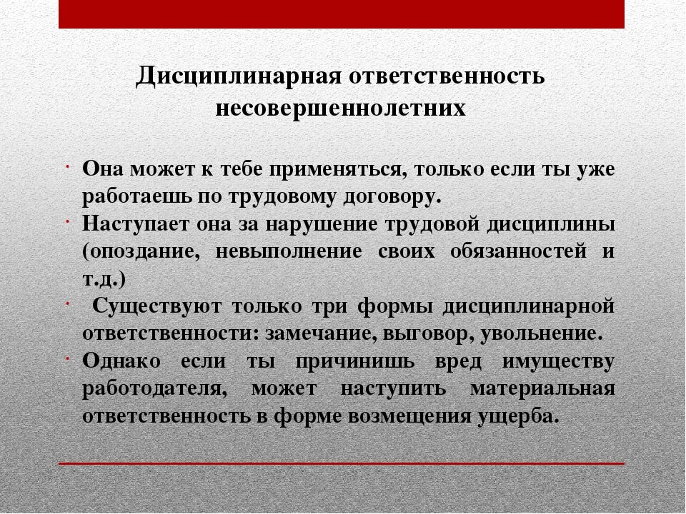 Несут уголовную административную и дисциплинарную
