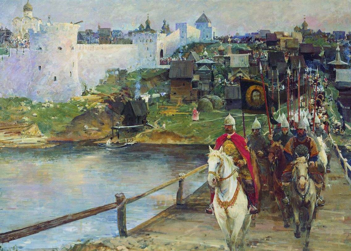 Дмитрий Донской с войском.