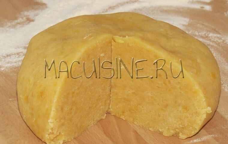 Песочное печенье с клубникой