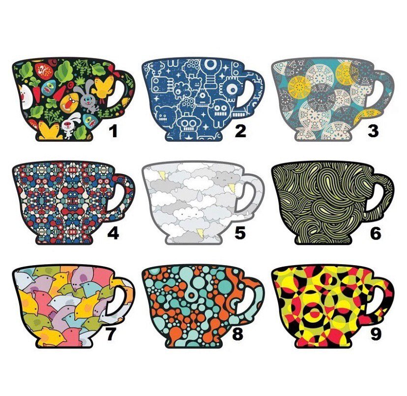 Тест с кружками психологический. Тест по кружке кофе. Тест выбрать кружку. Психологический тест с чашками. Тест выбери кружку.