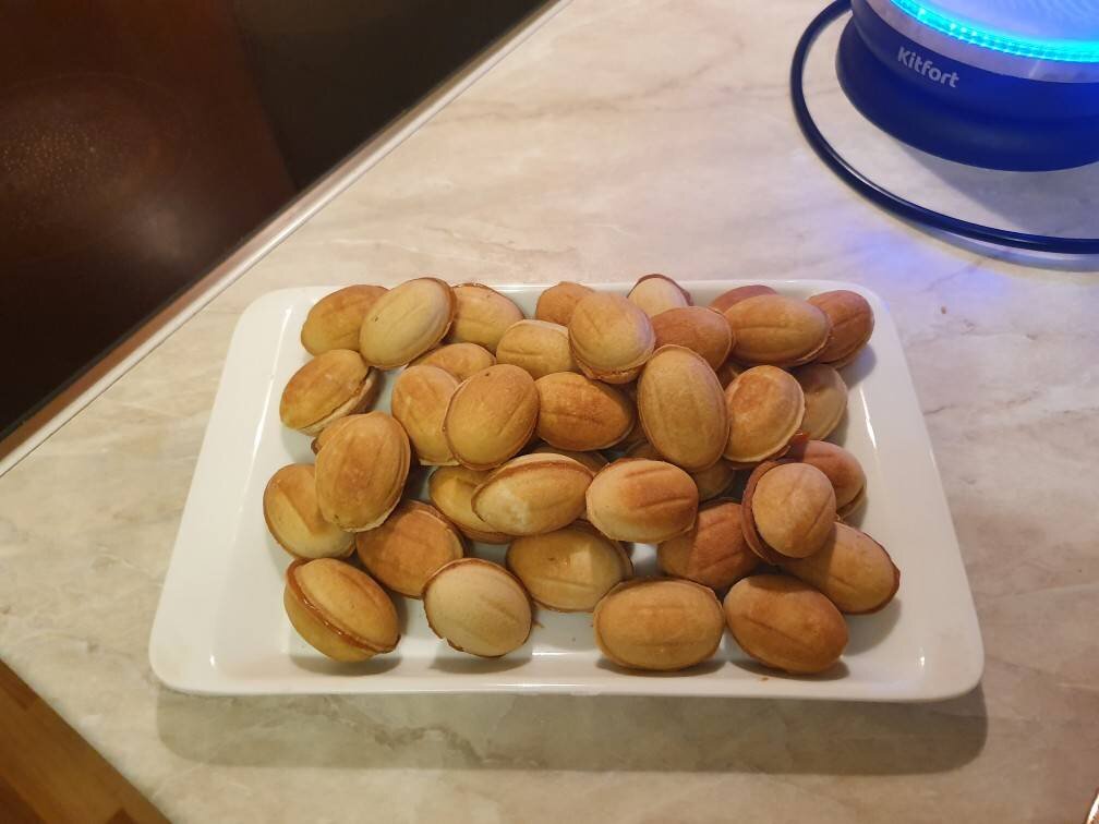 Печенье орешки в духовке
