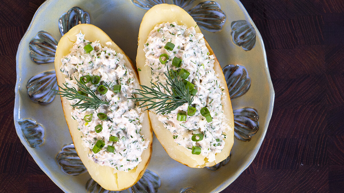 Запеченный картофель