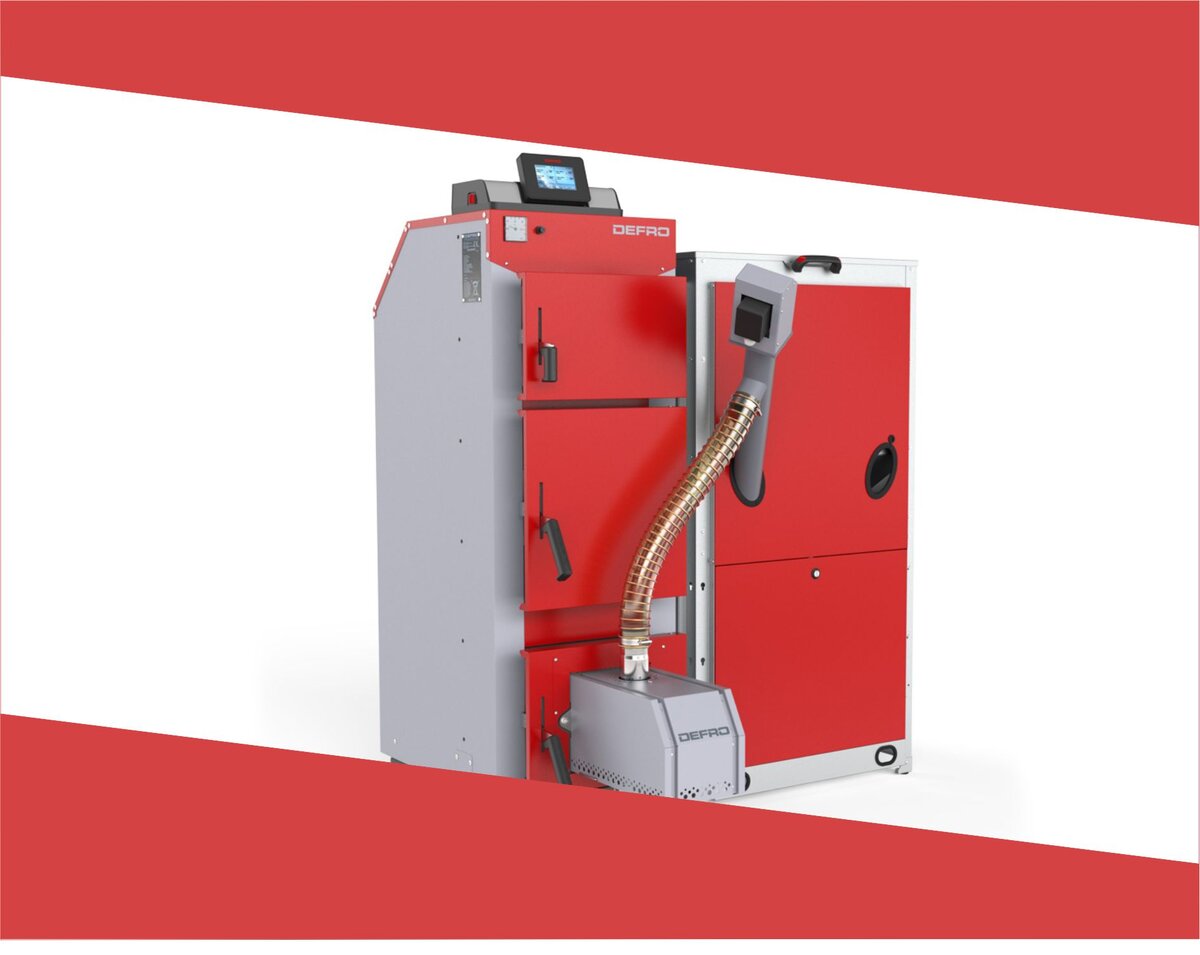 Автоматический пеллетный котел Defro Duo EkoPell